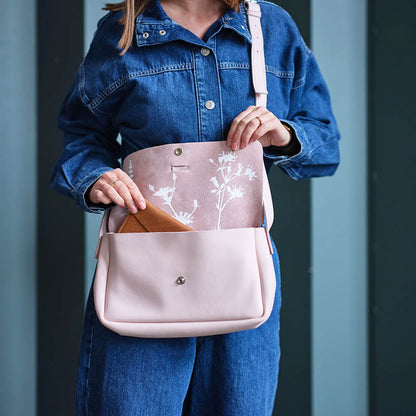 Picking Flowers Medium - Powder Pink